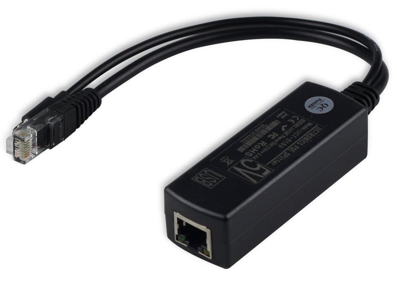 UCTRONICS IEEE 802.3af Micro USB Active PoE Splitter Power Over Ethernet 48V to 5V 2.4A for Tablets, Dropcam or Raspberry Pi 2/3B+ (48V to 5V 2.4A) - Image 5